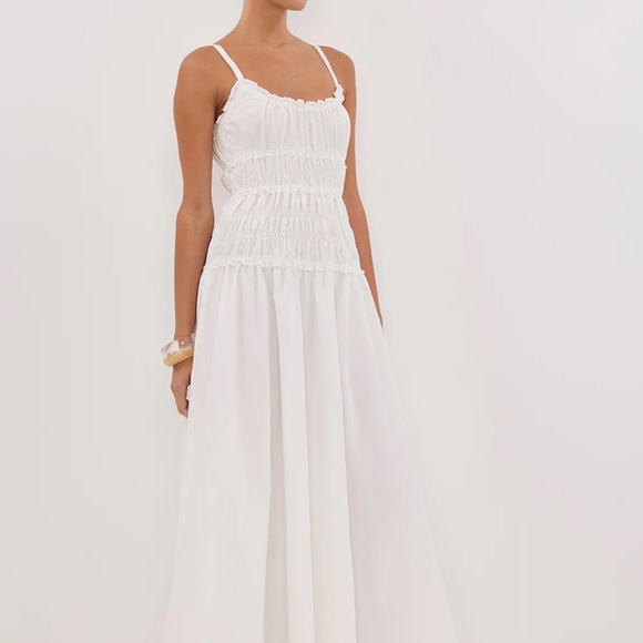 DISSH Toby White Maxi Dress - Picture 4 of 9